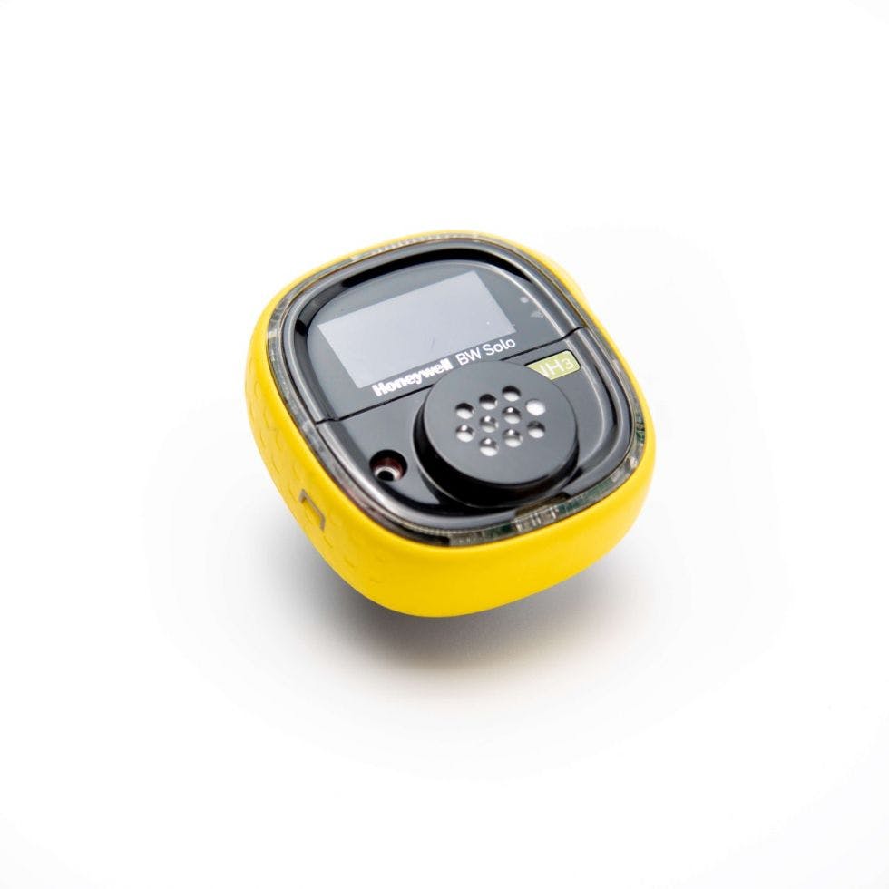 BW Solo Ammonia (NH3) Wireless Gas Detector (Yellow) | Ammonia Detectors (NH3)
