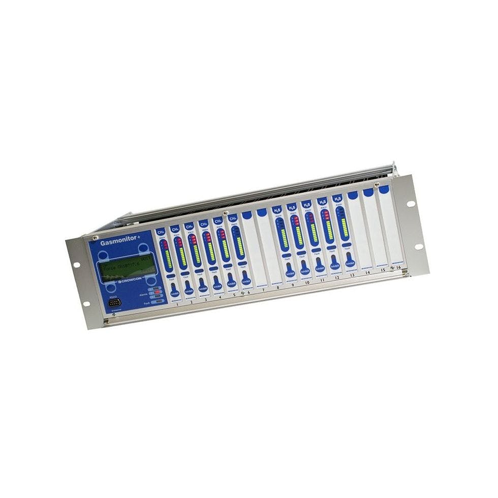 Crowcon Gasmonitor Plus 19" Rack Control System (2 Racks) | Fixed Gas Detection Controllers